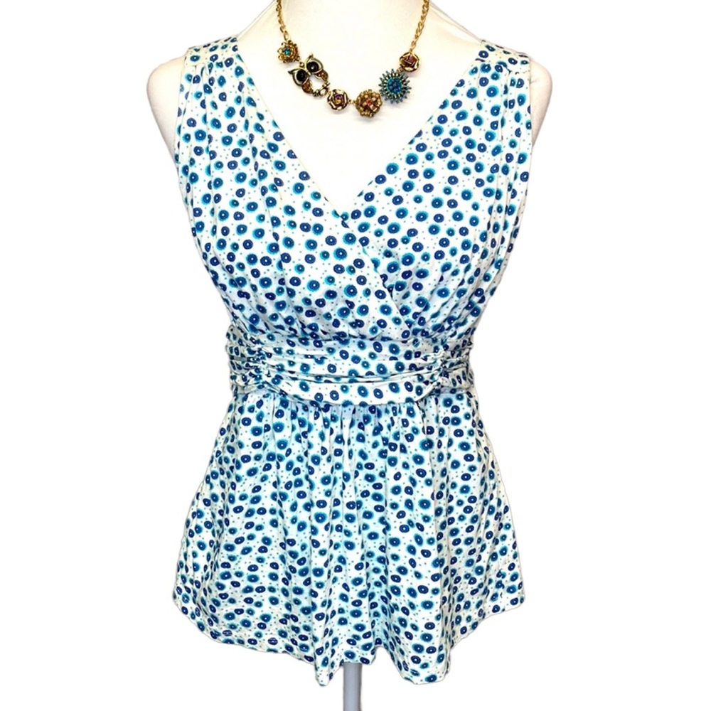 Sundance Knit Circle Design Blouse